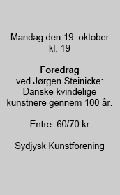 Foredrag ved Jrgen Steinicke nittende oktober klokken nitten